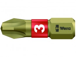 Wera 851/1 BTH BiTorsion Extra Hard 25mm bit PH 3 PK10 £17.99